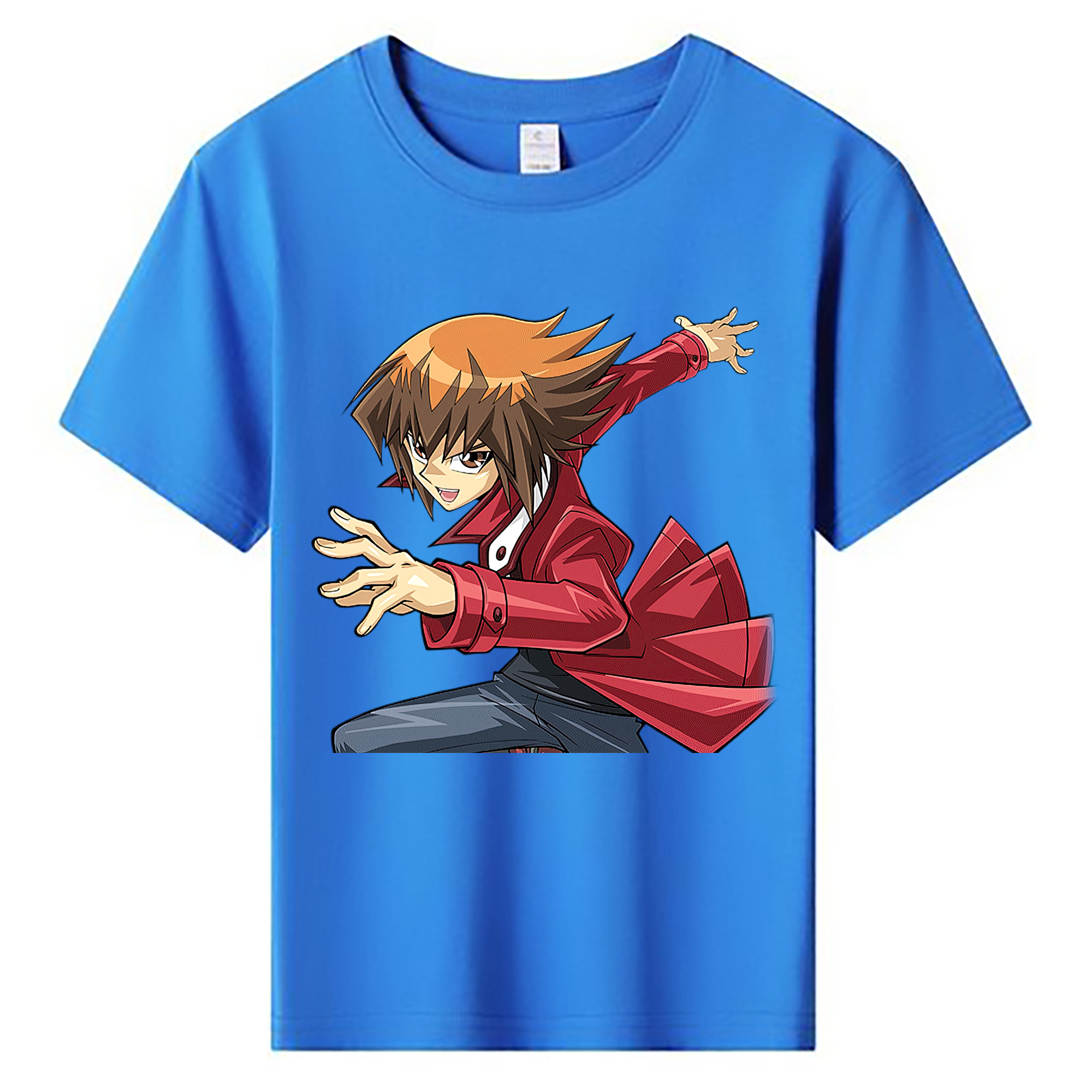 （画像用） 遊☆戯☆王 Yu-Gi-Oh! 綿100％キッズTシャツ（フロントプリント）